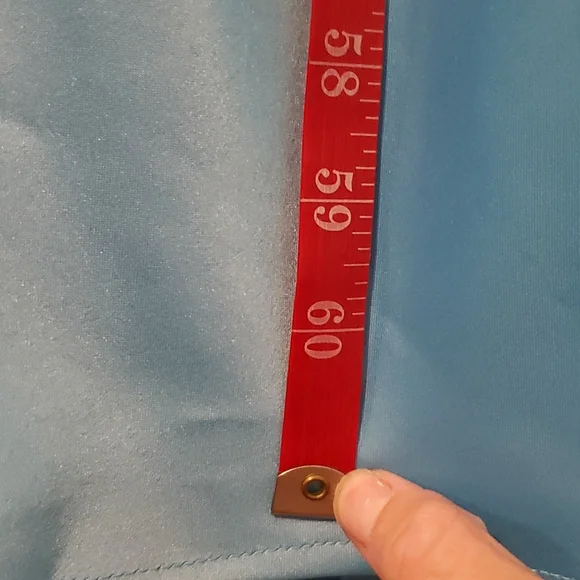 Turquoise pageant gown - Picture 6 of 11